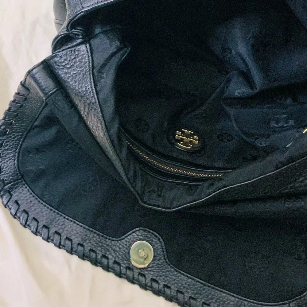 Tory Burch Marion Leather Saddle Bag